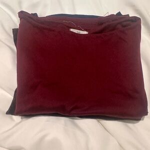 Women's Short Sleeve Tee - Burgundy